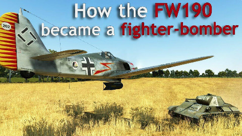 【自制字幕】Fw190是如何成为德国最强战斗轰炸机的?Fw190到底多厉害?